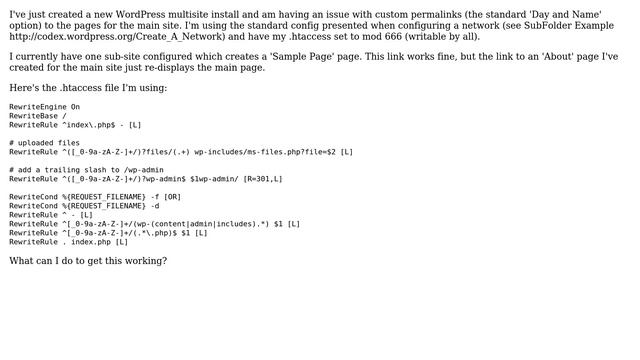 Wordpress: Configure WordPress Multisite Pages with Custom Permalinks смотреть онлайн