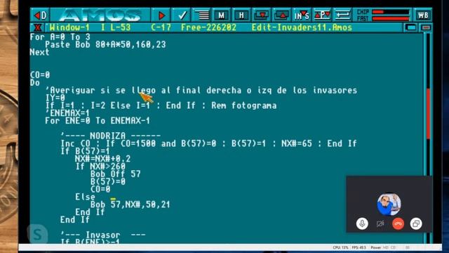 Ejercicios con lo aprendido en AMOS BASIC (3) смотреть онлайн