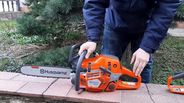 Husqvarna 550XP VS Husqvarna 550XP MARK II FIRSTSTART!!!