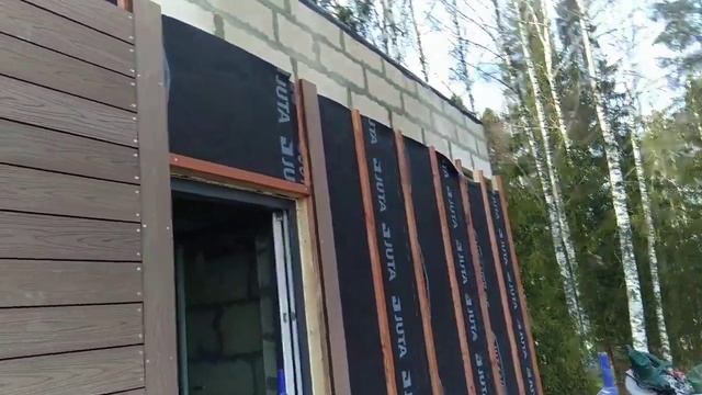 ДПК доска, на фасад. смотреть онлайн