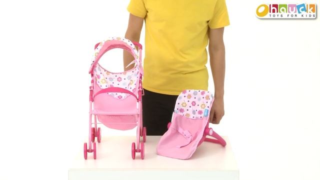 Puppenwagen Traveller Shop'n Drive Aufbauanleitung / Doll Stroller Traveller Shop'n Drive Instuctio