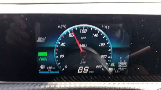 Mercedes-Benz A250e Plugin Hybrid Acceleration 0-100kmh FULL ELECTRIC Mode 13% CHARGE In 13,9sec