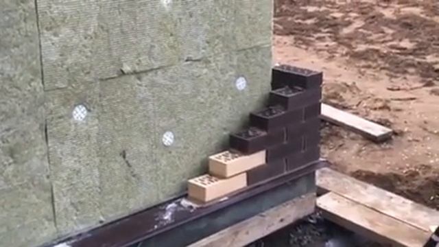 Начало облицовки дома. смотреть онлайн