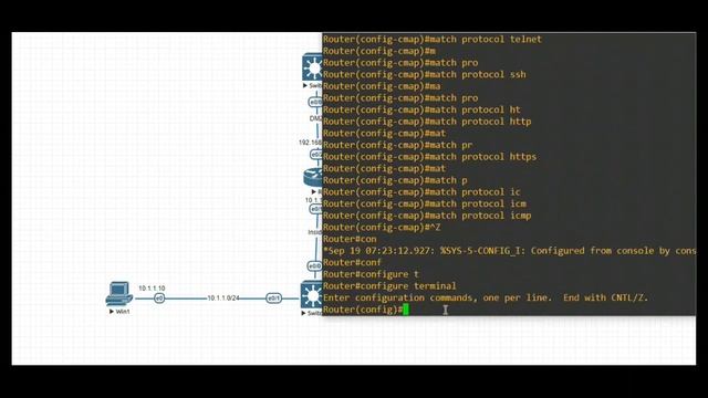 Configuration Of Zone-Based Firewall on Cisco IOS Router with 3 Zones смотреть онлайн