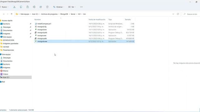 Instalación de MongoDB 6.0 en plataformas Windows 10 y 11 смотреть онлайн