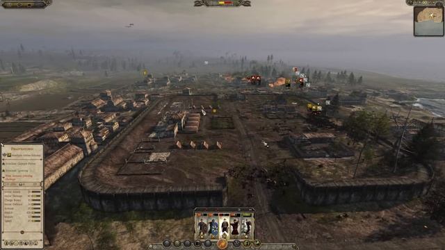 Total War Attila - very close town defence смотреть онлайн
