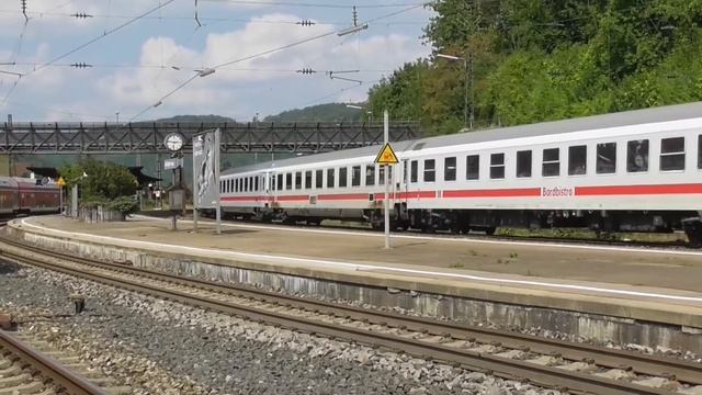 Geislingen station - begin of the "Geislinger Steige" смотреть онлайн