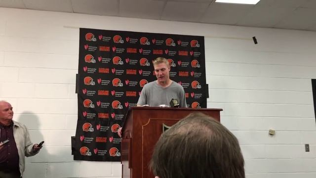 Cleveland Browns coach Mike Pettine, teammates react to Gary Barnidge's astounding catch смотреть онлайн