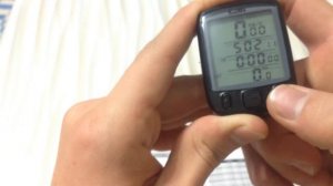 Обзор велокомпьютера SunDing SD-563B