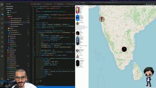 Using Discord nodejs bot and Open Street Map + tailwindcss to code a map of our community realtime смотреть онлайн