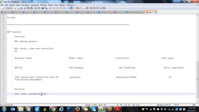 Oracle ADF 12C (Application Development Framework) Online Training DEMO смотреть онлайн