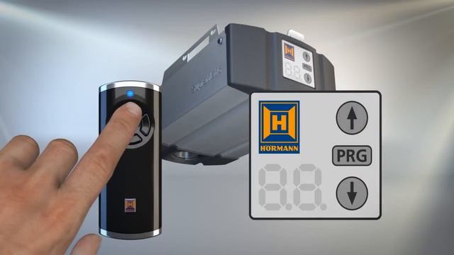 Hörmann Программирование пульта HS5 BS для привода гаражных ворот SupraMatic HD