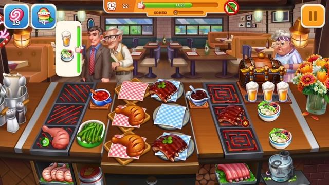 Большой выпуск игры в виртуальные рестораны COOKING FRENZY серия 13 смотреть онлайн
