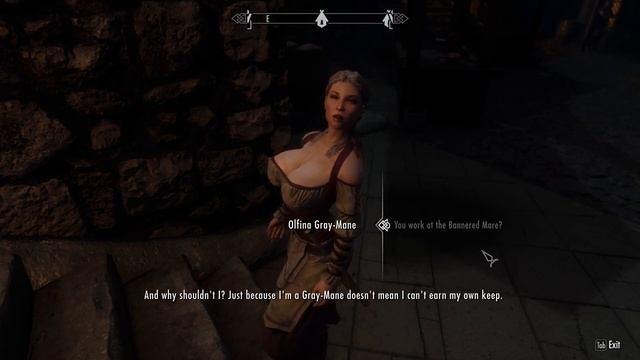 "It's Not Easy Being A Woman In Skyrim......" смотреть онлайн
