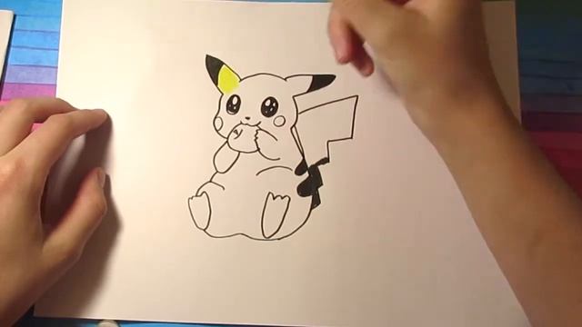 Как нарисовать Пикачу | How to draw Pikachu смотреть онлайн