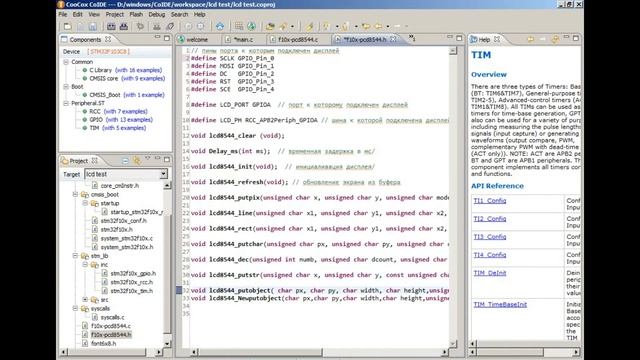 STM32. Подключение LCD Nokia 5130 смотреть онлайн