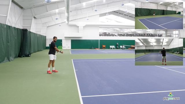 3 Tips To Help With Timing On Your Ground Strokes - Tennis Lesson смотреть онлайн