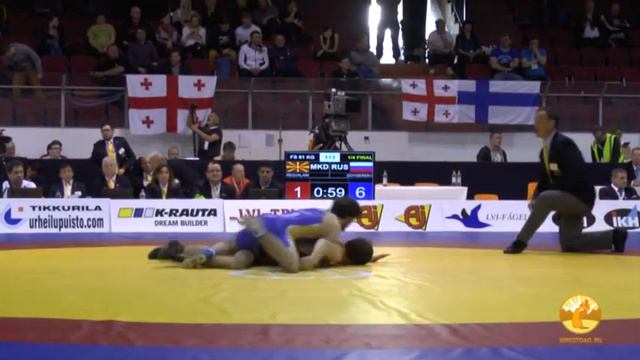 Евро-2014_61 кг Реджалари-Гойгереев смотреть онлайн