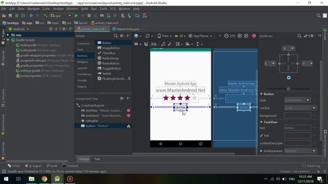 Android Tutorials - Rating Bar tutorial + Challenge & Solution - Master Android app development смотреть онлайн