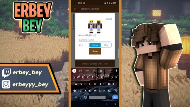 Minecraft PE Skin Pack Yapımı ve Kurulumu смотреть онлайн
