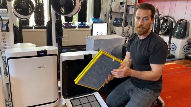Boneco P400 and P500 Air Purifiers смотреть онлайн