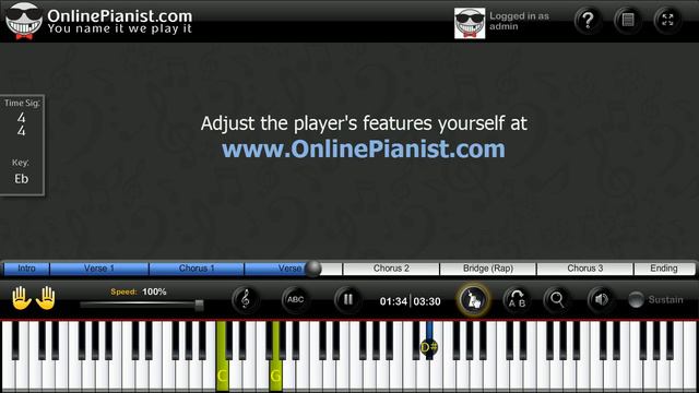 Justin Bieber ft. Ludacris - Baby - Piano Tutorial смотреть онлайн