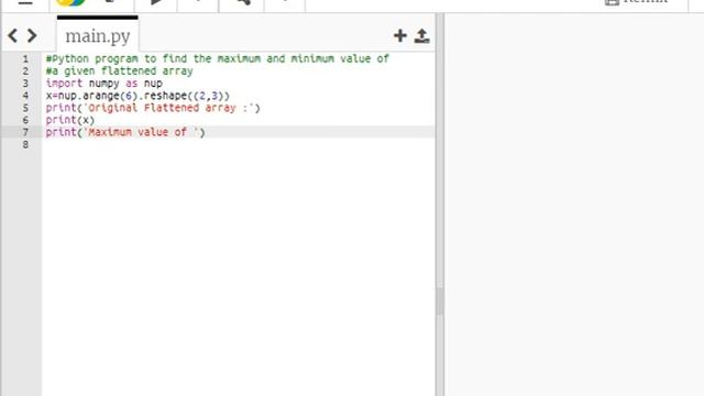 Python program to find the maximum and minimum value of array смотреть онлайн