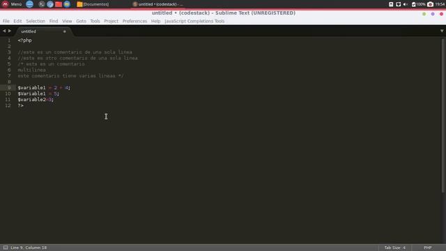 04 - Comentarios y Sintáxis de Variables en PHP [PHP 7 - Español] смотреть онлайн