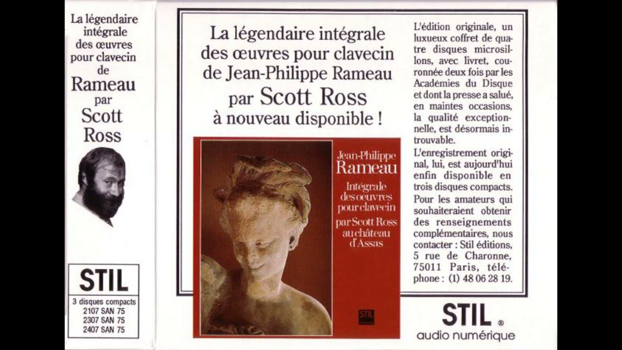 RAMEAU - Integrale Des Oeuvres Pour Clavecin смотреть онлайн