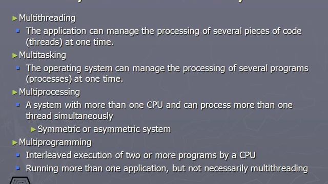 452 Multiprocessing and Multitasking смотреть онлайн