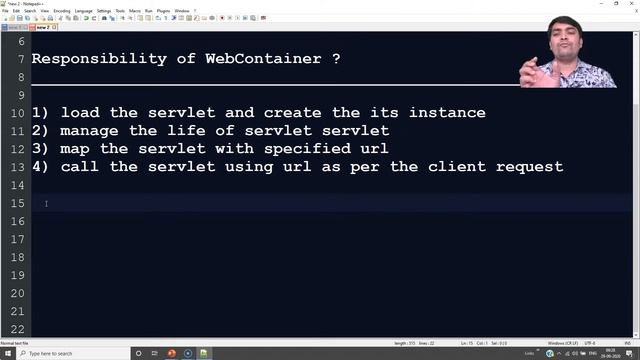 what is the web container and its responsibility смотреть онлайн