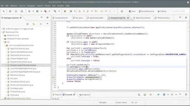 SERIES 15; How to Create your own Android Launcher | AsyncTask & Loading Serialized Data смотреть онлайн