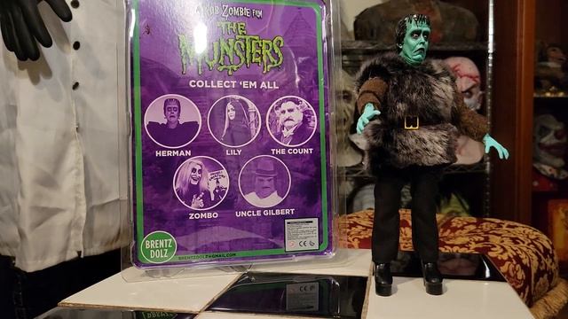 The Munsters Herman Munster Action Figure | Rob Zombie | BrentzDolz смотреть онлайн