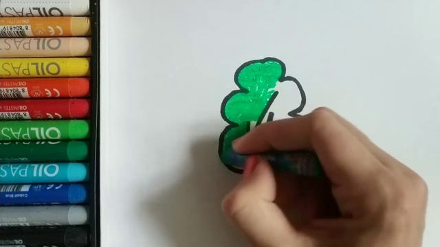 How to draw a tree. Easy for kids. Как нарисовать дерево легко детям. смотреть онлайн