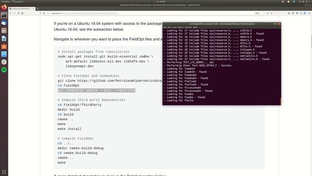 Install FieldOpt on Ubuntu 18.04 смотреть онлайн