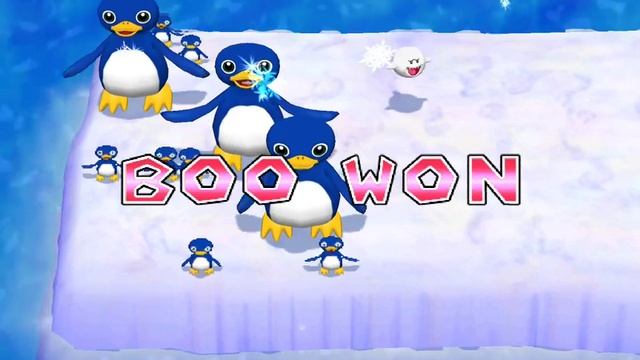 Mario Party 5 minigame: Pushy Penguins 60fps смотреть онлайн