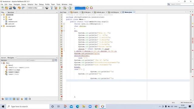 Java tutorial - 14 | Java prog of For Loop | Java prog of for while Loop , nobody & Do while loop смотреть онлайн