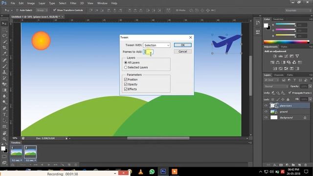 How to create animated GIF in Adobe Photoshop смотреть онлайн