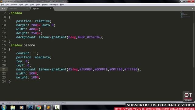Drop shadow be a Gradient - CSS Animated Gradient Shadow Effects - Quick HTML, CSS Tips & Tricks смотреть онлайн