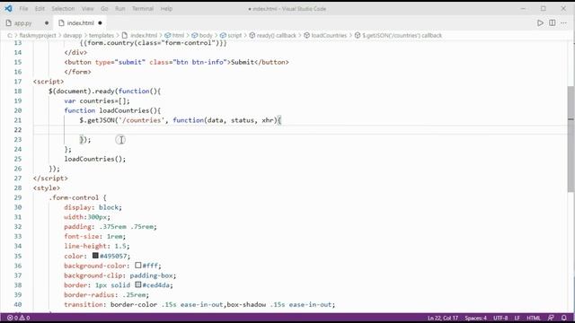 Autocomplete Jquery Ajax Using Python Flask PostgreSQL and SQLAlchemy database смотреть онлайн