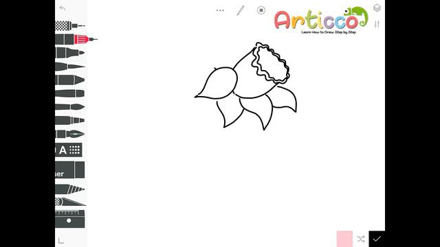 How To Draw A Daffodil