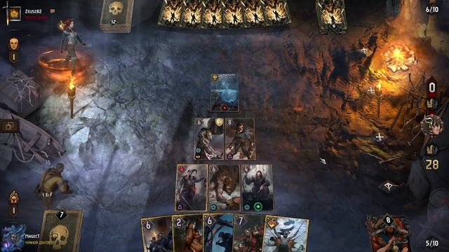 ГВИНТ - Воины Скеллиге на набегах. Подробный Гайд и бои. Gwent 10.4 смотреть онлайн