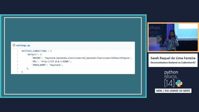 Implementando um motor de busca em um projeto Django com Elasticsearch - Sarah Raquel [PyBR14] смотреть онлайн