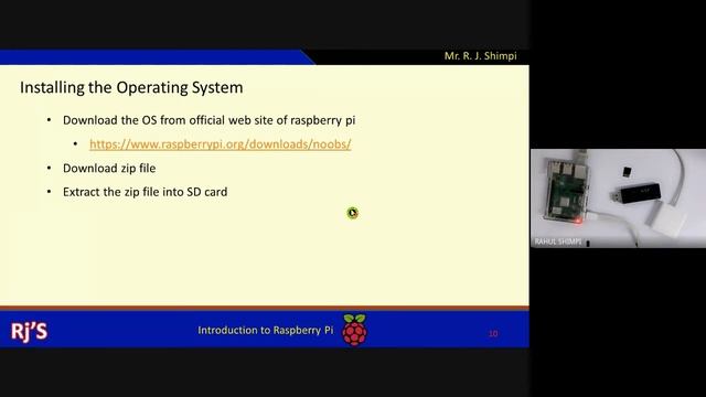 Assemble R PI | R Pi OS Installation | Raspberry Pi Overview & Python Programming | Raspberry Pi OS смотреть онлайн