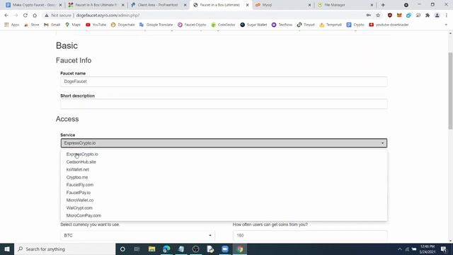 Make your own Crypto Faucet in 5 Minutes смотреть онлайн
