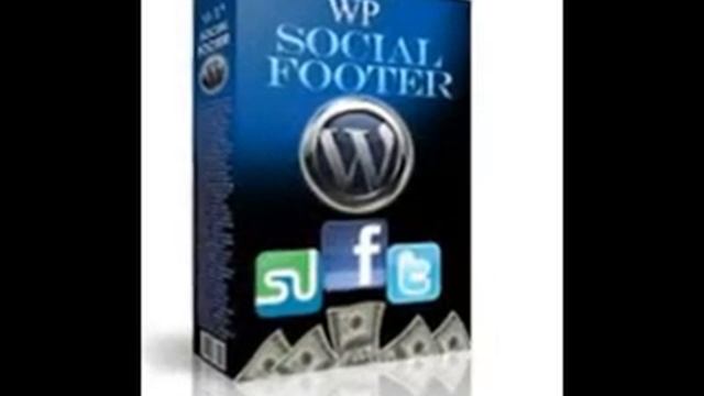 WordPress Plugins: WP Social Footer смотреть онлайн