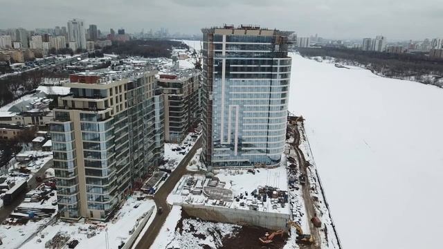 Ход строительства ЖК AQUATORIA Еженедельный отчет от 29.01.2021 смотреть онлайн