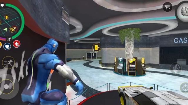 Rope Hero Steal Roadster Car From Casino New Secret Update In Rope Hero Vice Town || Classic Gamerz