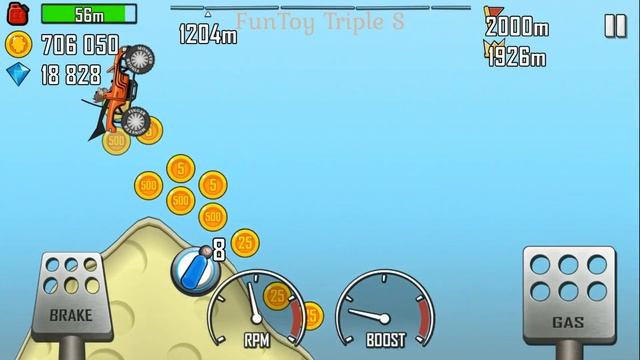 Hill Climb Racing #3 Monster Truck & stage Desert смотреть онлайн