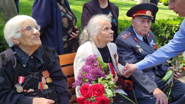 9.05.2023 Tbilisi. 9 мая День Победы. Празднование в Тбилиси смотреть онлайн